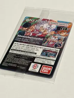 Bandai One Piece Card Game Monkey.D.Luffy US Voyage Promo Holo ST01-001 - Image 4