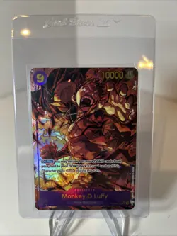 OP09-119 Monkey D Luffy SEC Alt Art One Piece Card Game TCG - Image 1