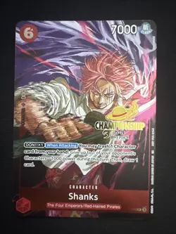 Shanks (CS 25-26 Event Pack) P-083 One Piece Promotion Cards Foil - Image 1