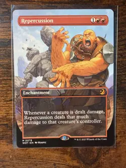 MTG - Wilds of Eldraine: Enchanting Tales - Repercussion Mythic - 291 - Mint! - Image 1