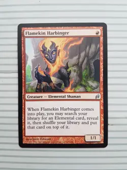 Magic: the Gathering - Lorwyn ~ Uncommon ~ Flamekin Harbinger (EX) - Image 1