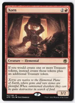 Xorn Normal R Adventures in the Forgotten Realms 167 NM - Image 1