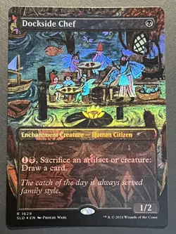 Mtg Secret Lair Phoebe Wahl - Dockside Chef-Foil-NM - Image 1