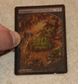 MTG FOIL Damnation (Player Rewards) FULL ART Promo - Image 1