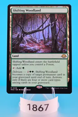 MTG Shifting Woodland Modern Horizons 3 Regular #228 - Image 1
