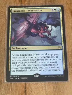 MTG: ENIGMATIC INCARNATION - 216/254 - Theros Beyond Death - New - NM/M - Image 1