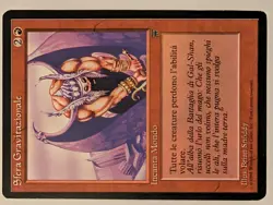 MTG 1x Legends red rare LP Italian FBB Gravity Sphere - Reserved List - Image 1
