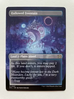 MTG Hallowed Fountain BORDERLESS 0347 ECL - Image 2