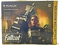 MTG Magic the Gathering Fallout Collector Booster OMEGA Box English, New Sealed - Image 1