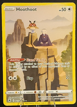 Hoothoot TG12/TG30 Ultra Rare -Pokemon TCG- Astral Radiance Trainer Gallery (NM) - Image 1