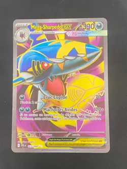 CARTE POKEMON MEGA-SHARPEDO EX 113/094 FR ULTRA FLAMMES FANTASMAGORIQUES- NEUF - Image 1