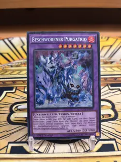 Yugioh Beschworener Purgatrio Secret Rare FUEN-DE030 - Image 1