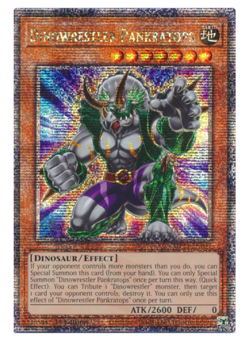 Yu-Gi-Oh! - Dinowrestler Pankratops - MP24-EN047 - Quartr Century - 1st E - NM - Image 1