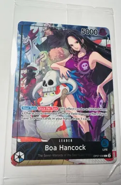 Boa Hancock OP07-038 ONE PIECE 2025 PSA Magazine SEALED Promo See Pictures - Image 1