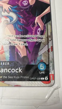 Boa Hancock OP07-038 ONE PIECE 2025 PSA Magazine SEALED Promo See Pictures - Image 4