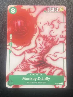 Monkey.D.Luffy P-061 - One Piece TCG - Starter Deck 16: GREEN Uta English Promo - Image 1