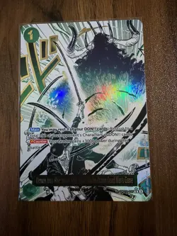 One Piece OP12-037 Demon Aura Nine Sword Style Asura Event Alt Art English - Image 1