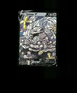 Fan-ART READ DESCRIPTION BELOW HOLO Grimer Card Stained Glass Pokemon Card p1 - Image 1