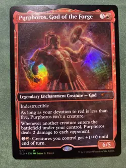 SLD Purphoros, God of the Forge Secret Lair Drop Foil MTG NM - Image 1