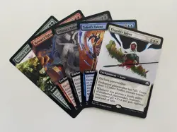 *Non-Foil* EXT ART Planeswalker Talents (5) MTG MOM NM/MT March Of The Machine - Image 1