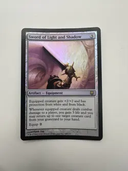 Sword of Light and Shadow - 149/165 - Darksteel - Foil - Rare MTG NM - Image 1