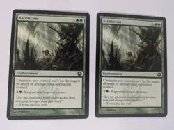 2 Asceticism Scars of Mirrodin MTG NM Free shipping with tracking - Image 1