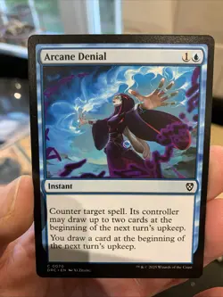 Arcane Denial MTG Magic the Gathering Card NM Near Mint various Sets - Image 1