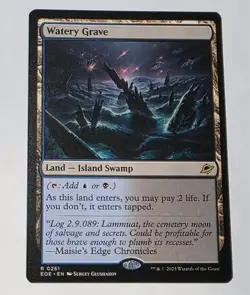 x1 Watery Grave EOE Edge of Eternities MTG 261 NM Magic - Image 1