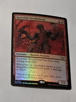 Razorkin Needlehead - Foil - Duskmourn - Near Mint - MTG - Image 1