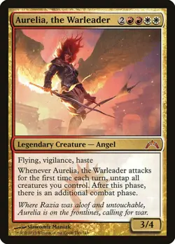MTG Aurelia, the Warleader - 143 / English / Near Mint - Image 1