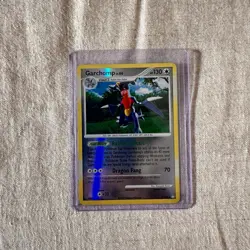 Garchomp 9/123 Reverse Holo Mysterious Treasures 2007 Vintage Pokemon Card - Image 1