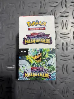 Pokemon - SV: Twilight Masqueade - 18 Pack Half Booster Box - Image 1