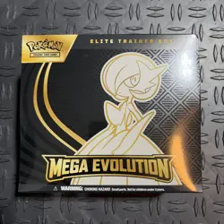 Pokemon TCG Mega Evolution Gardevoir Elite Trainer Box As Shown. Box Damage - Image 1