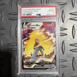 Pokemon 2022 SWSH FA/Pikachu VMAX TG17 Lost Origin PSA 10 - Image 1