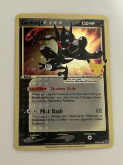 Greninja Gold Star - SWSH144 - Promo - Celebrations - Pokemon Card - NM/M - Image 1