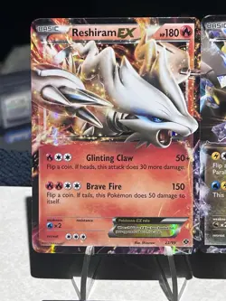 ♨💠Solid XY ERA - EX Pokemon Lot💥 Reshiram| Black Kyurem| Darkrai| Manetric - Image 2