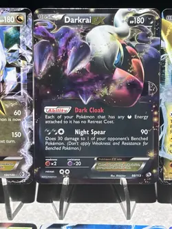 ♨💠Solid XY ERA - EX Pokemon Lot💥 Reshiram| Black Kyurem| Darkrai| Manetric - Image 4