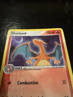 Pokemon TCG Charizard Power Keepers 6/108 Holo Rare Damaged Card - Image 4