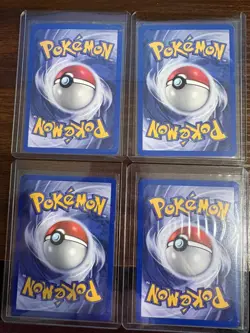 Pokemon TCG 4 HOLO CARDS Gym Heroes (#'s 5, 8, 10, & 11) in HARD PLASTIC - Image 2