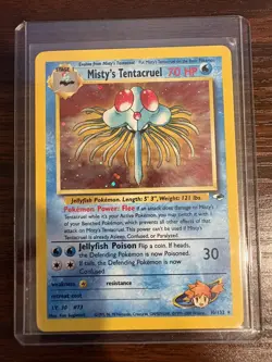 Pokemon TCG 4 HOLO CARDS Gym Heroes (#'s 5, 8, 10, & 11) in HARD PLASTIC - Image 5