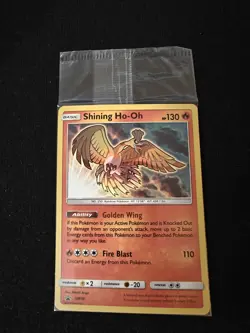 Pokemon TCG Shining Ho-Oh SM70 Holo Rare NM-Mint Condition, Sealed - Image 1