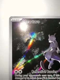 Pokemon TCG Mewtwo SVP 052 Scarlet Violet 151 Black Star Promo Card NM Condition - Image 2