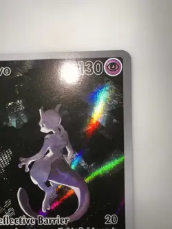 Pokemon TCG Mewtwo SVP 052 Scarlet Violet 151 Black Star Promo Card NM Condition - Image 3