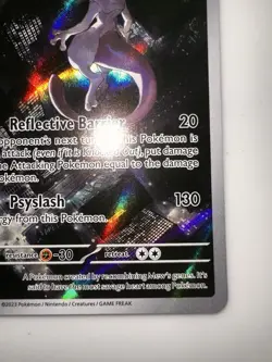 Pokemon TCG Mewtwo SVP 052 Scarlet Violet 151 Black Star Promo Card NM Condition - Image 4