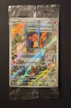 Pokemon TCG Charmander Obsidian Flames Black Star Promo #044 Sealed - Image 1