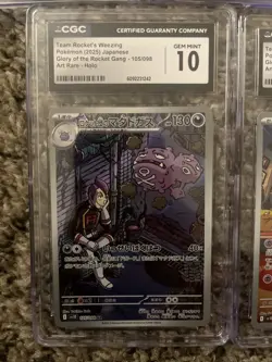 Lot of 5 CGC 10 & CGC 10 Pristine Slabs Pokemon Cards Inferno Miracle Twin Mega - Image 5