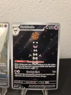Pokemon Black Bolt a White Flare Tech Sticker Promos Gothitelle & Reuniclus - Image 2