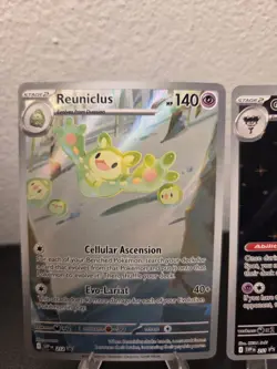 Pokemon Black Bolt a White Flare Tech Sticker Promos Gothitelle & Reuniclus - Image 3