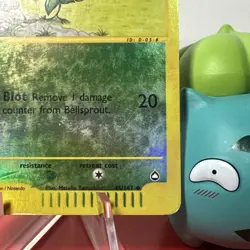 Bellsprout 045/147 Aquapolis Reverse Holo E Reader Pokemon Card - Image 5
