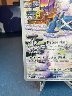 Pokemon TCG Metagross 178/162 Temporal Forces Holo Card Illustration Rare - Image 4